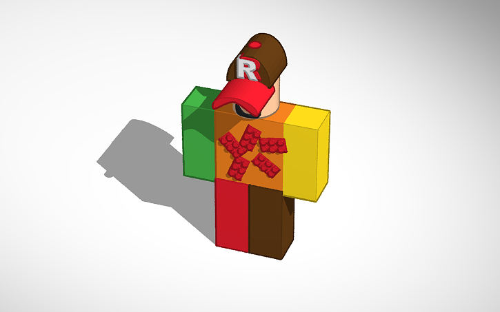 3d Design Roblox Character Tinkercad