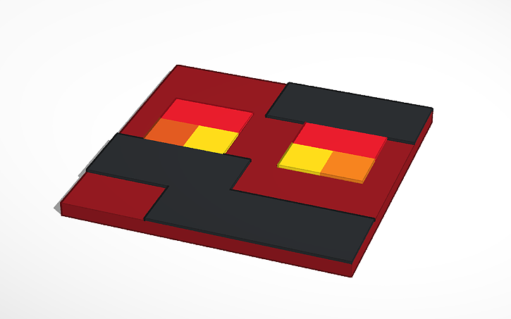 3D design minecraft magma cube! | Tinkercad