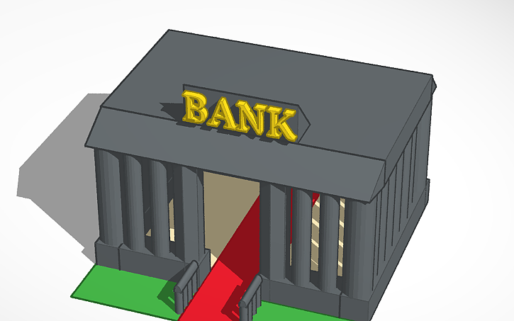 3D design Banka - Tinkercad