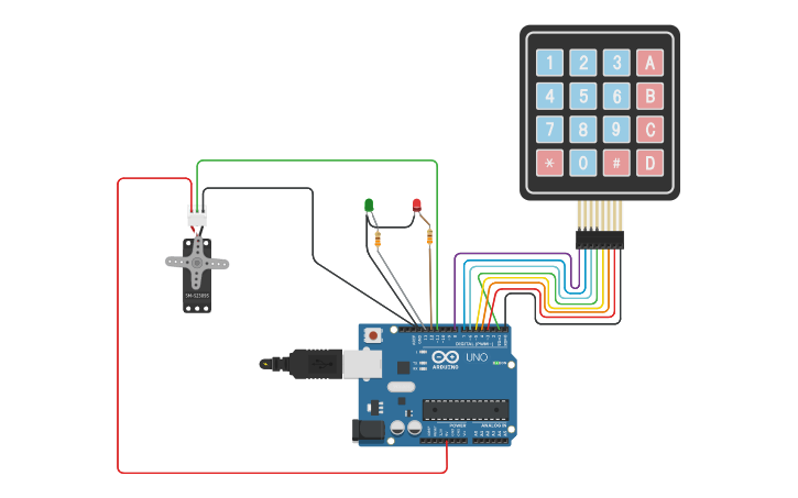 Circuit design ATIVIDADE DE INTRODUÇÃO AUTOMAÇÃO - Tinkercad