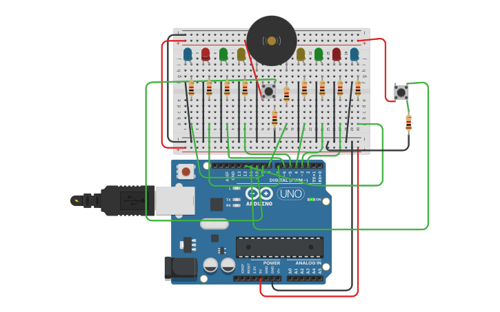 Circuit design Final IOT | Tinkercad