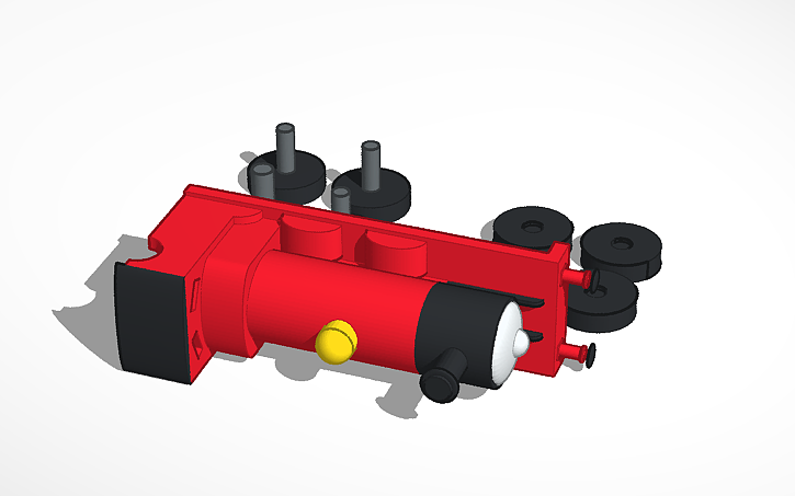 3d Design James The Red Engine Tinkercad