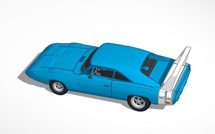 3d Design 1969 Dodge Charger Daytona Interior Made By