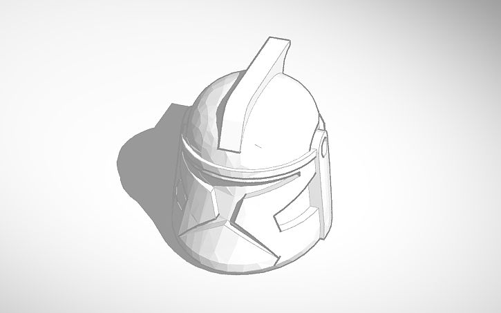 3D design Clone Helmet lego Star Wars - Tinkercad
