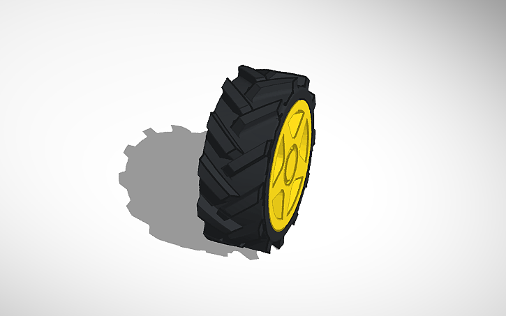 3D design Rueda - Tinkercad