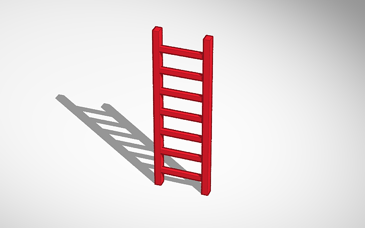 3D design ladder - Tinkercad