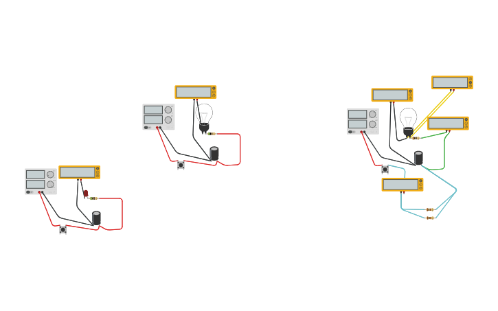 Circuit design 2c-kapasitor | Tinkercad