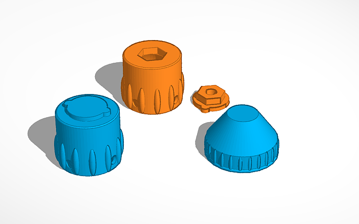 3D design RPG-7 Tools and Parts | Tinkercad