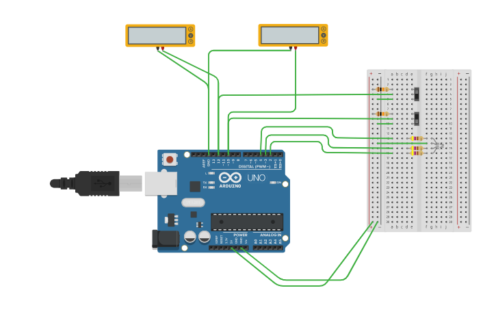 Circuit design SHEMA ARDUINO | Tinkercad
