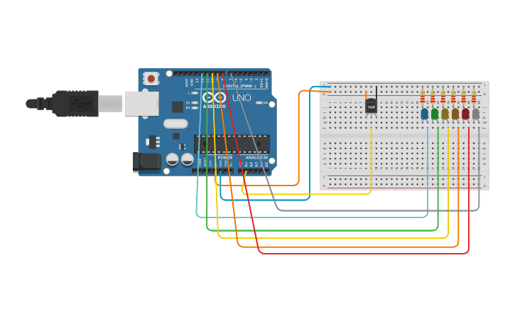Circuit design Frantic Borwo-Curcan - Tinkercad