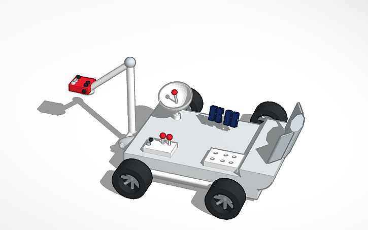 3D design Rover | Tinkercad