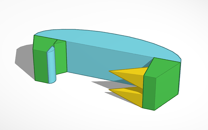 3D design Mazda 323 F Air Filter Box Clip | Tinkercad