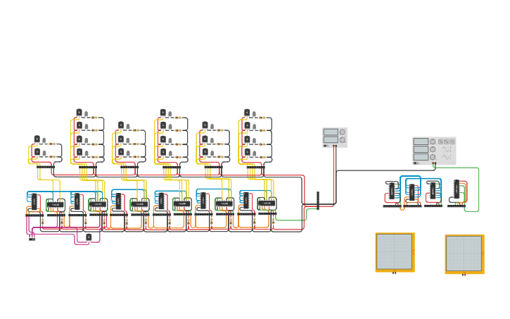 Circuit Design Binary Clock Tinkercad