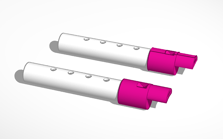 Penny Whistle Tinkercad