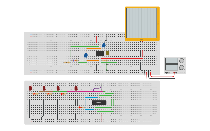 Circuit design Week 10 - Task 3 | Tinkercad
