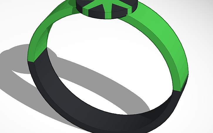 3D design ring - Tinkercad