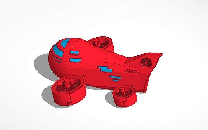 3D design among us airship | Tinkercad