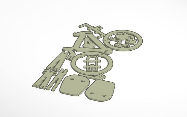 3d Design V Bike Tinkercad