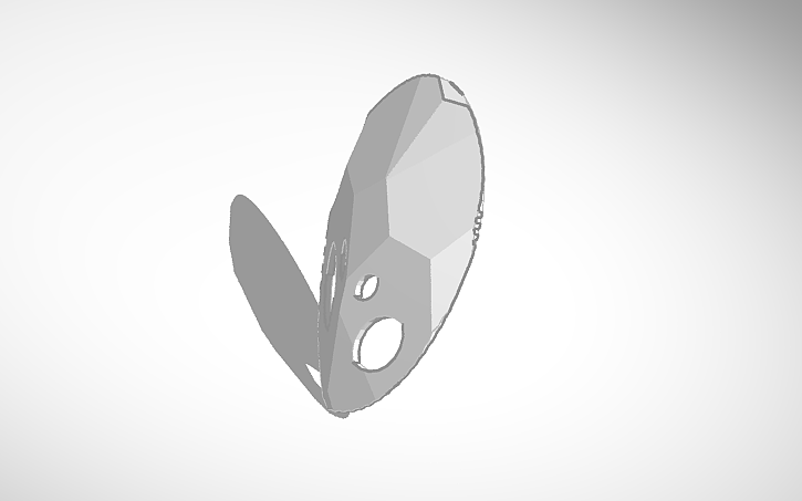 Monamon Mask 3D design Monomon's Mask - Tinkercad
