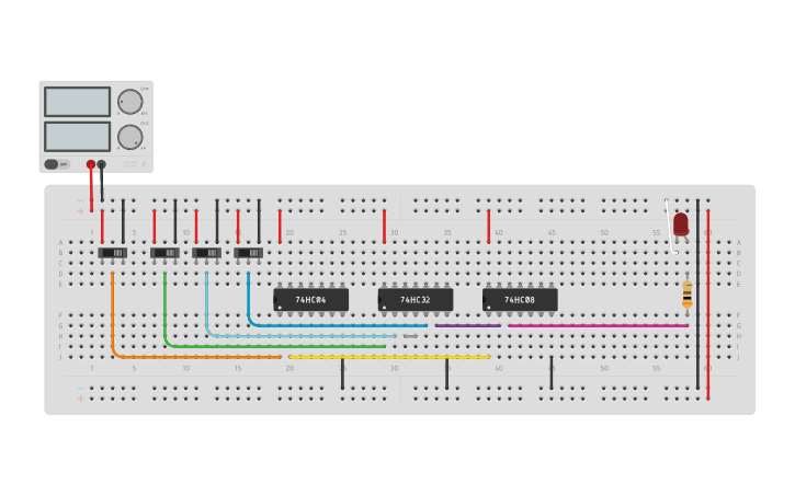 Circuit design Assignment 3 - Tinkercad