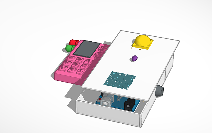 3D design HOME SECURITY SYSTEM - Tinkercad