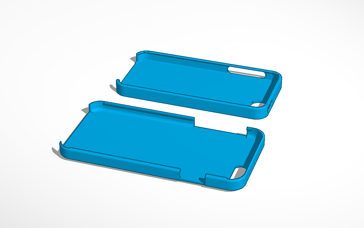 3D design IPhone 5 and IPhone 6 cases - Tinkercad