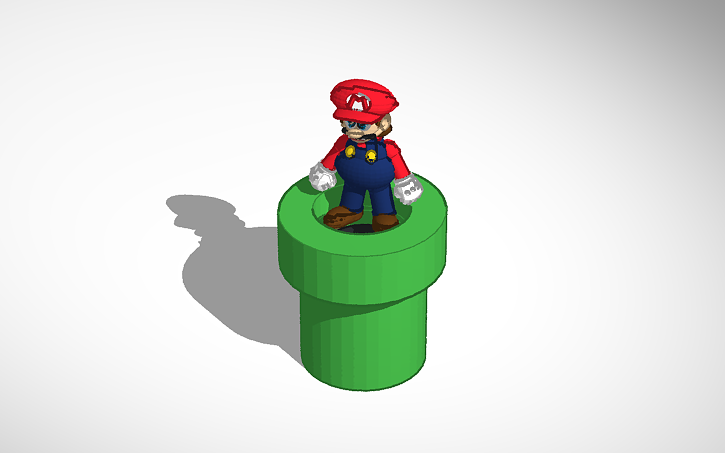 3D design Mario - Tinkercad