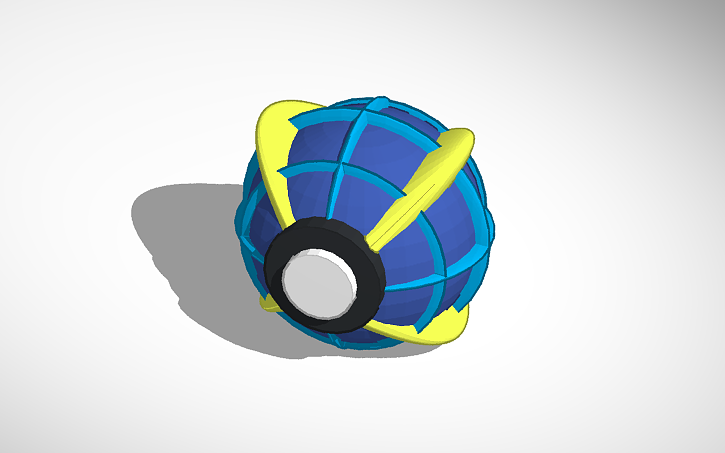 Beast Ball 3D Print Model