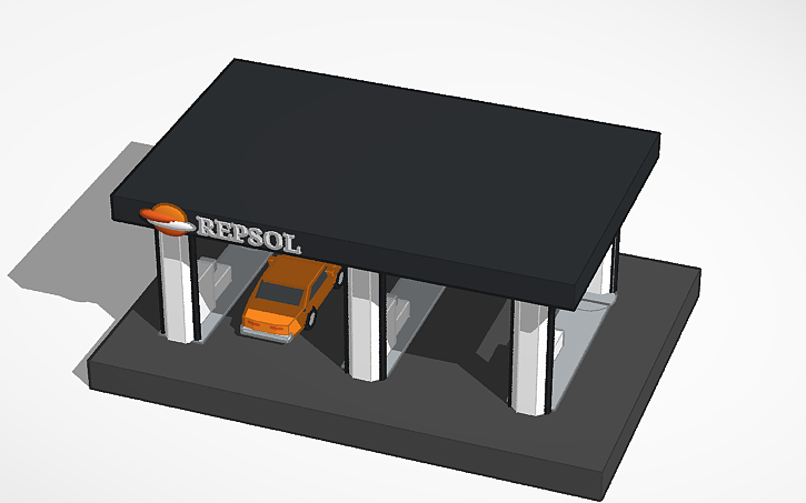 3D design Repsol - Tinkercad