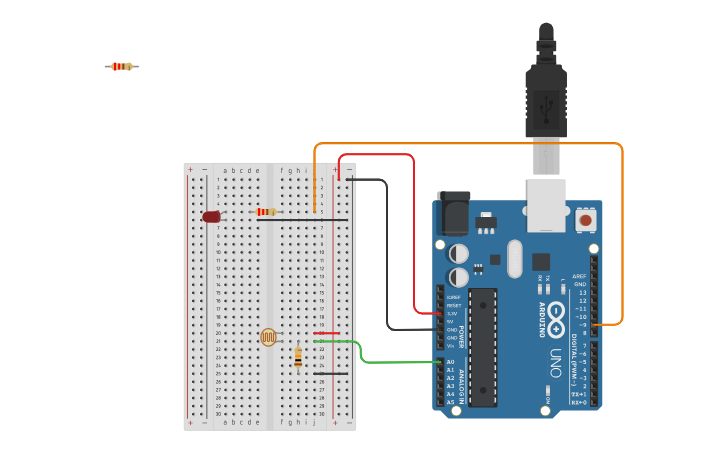 Circuit design 10 - Tinkercad