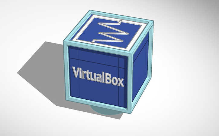 3D design Oracle VirtualBox | Tinkercad