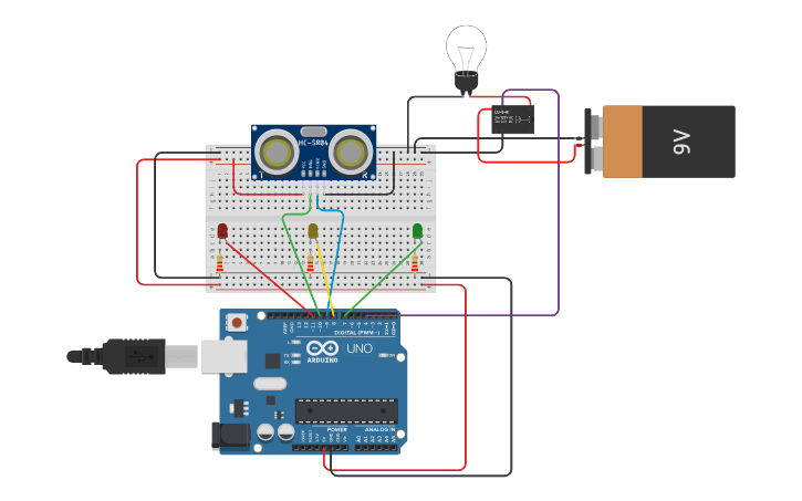 Circuit design Autollenado de Tanque - Tinkercad