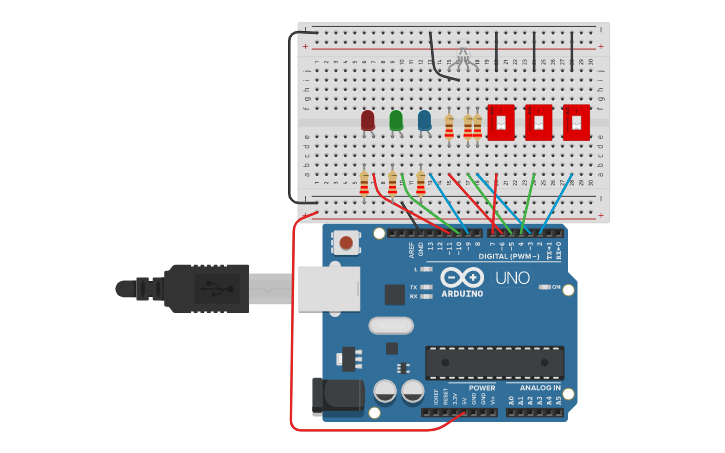 Circuit design C5-2 Mezcla Random - Tinkercad