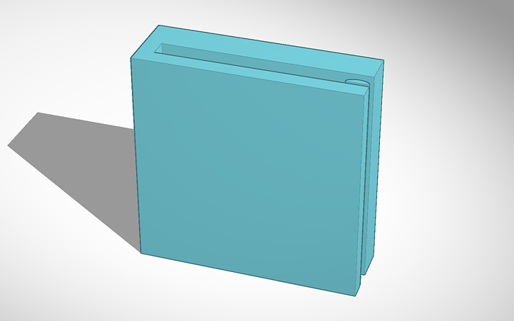 3D design MPSM Ymod for E3DV6 - Tinkercad