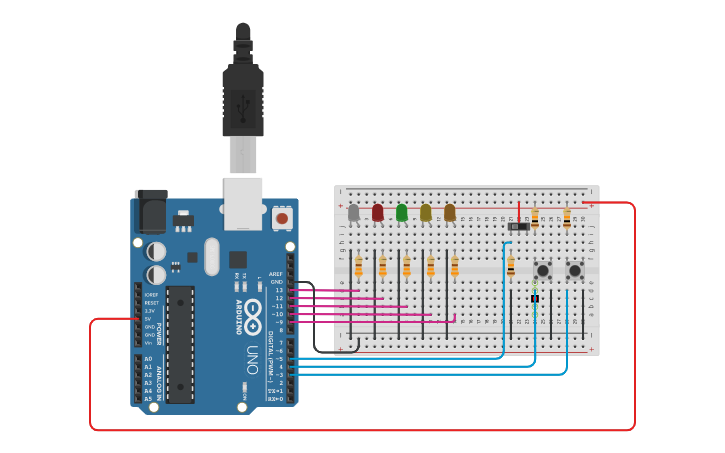 Circuit Design Rabak Kebab - Tinkercad