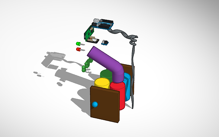 3D design SMART WASTE SEGREGATION | Tinkercad
