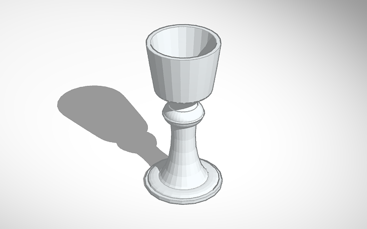3D design Simple Chalice - Tinkercad