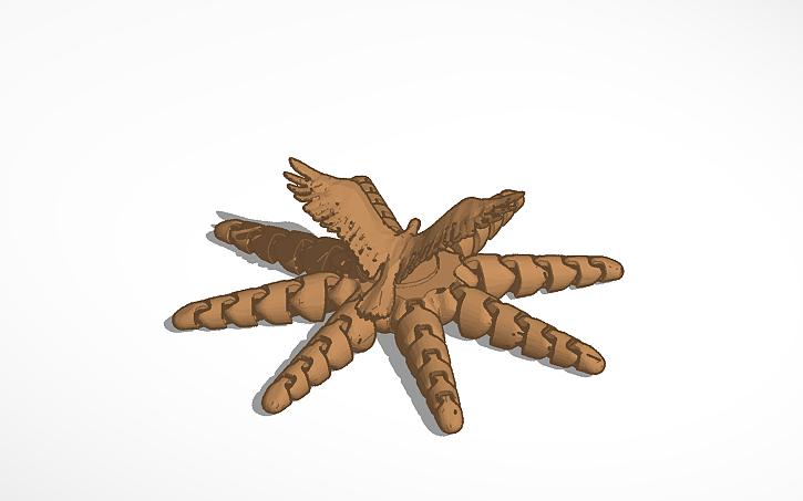 3D design hawktopus | Tinkercad