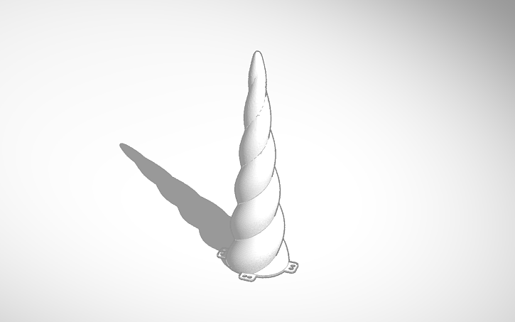 Unicorn Horn Tinkercad