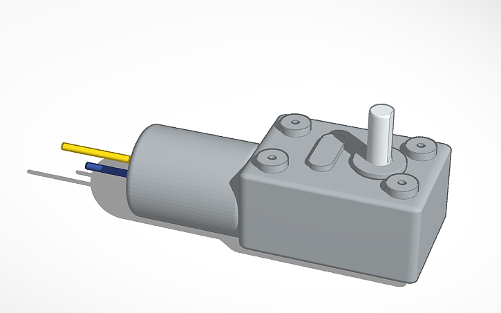 3D design Geartisan 12V DC Worm Gear Motor | Tinkercad