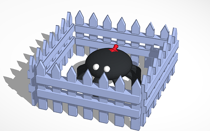 3d Design Spider Tinkercad 