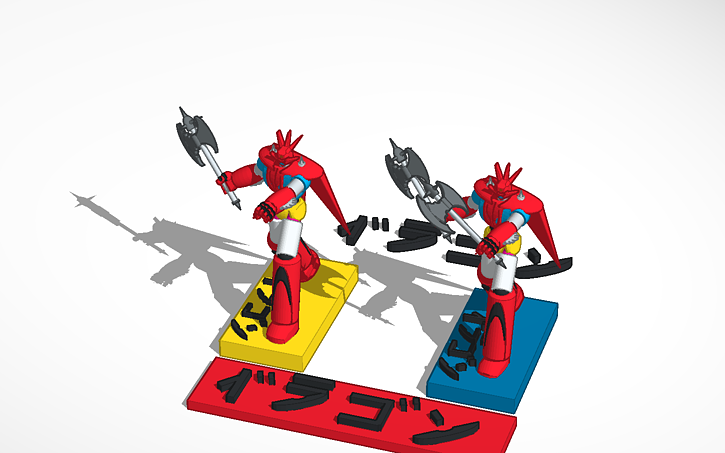Get Anime Getter Robo G Doragon Attacks X 2 Tinkercad Desktop Wallpaper Free Get Wallpaper Anime Getter Robo G Doragon Attacks X 2 Tinkercad For Android