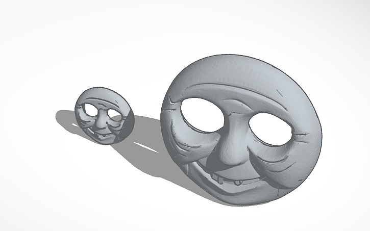 3D design Thomas The Tank Engine elderly face mask (Ho Scale and Gauge ...