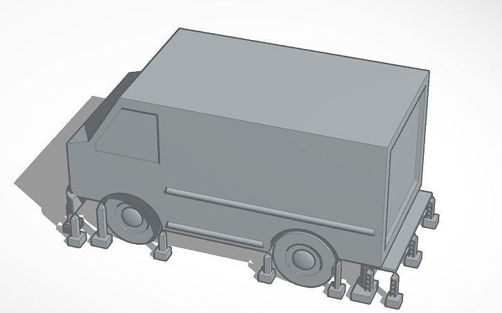 3D design Box Truck | Tinkercad