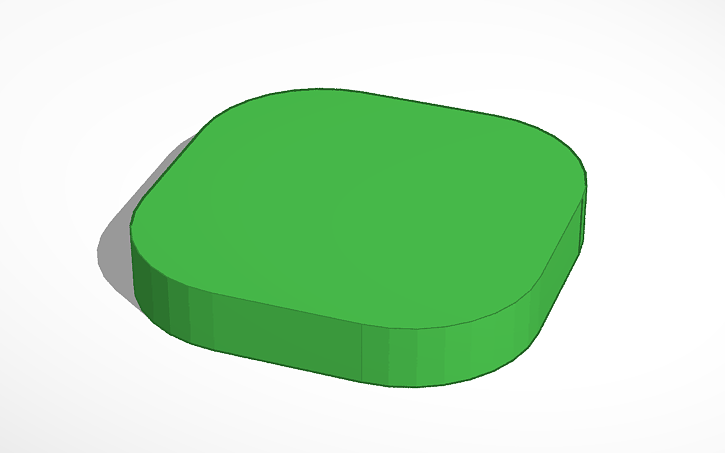 3d design square round corners tinkercad
