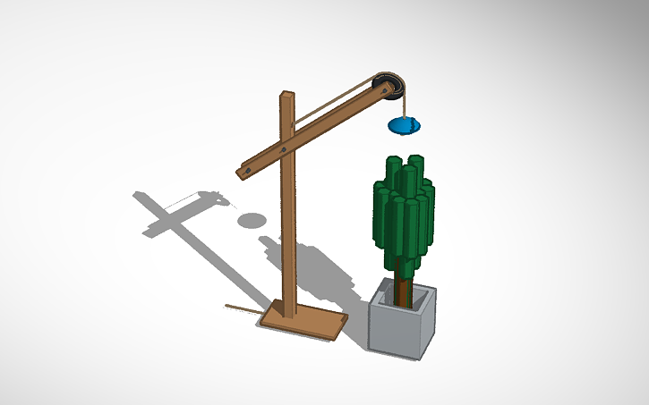 3d Design Cantilever Floor Lamp 1 Beam Tinkercad