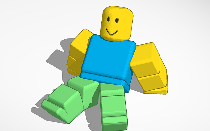 3D design roblox noob desk buddy sitting - Tinkercad