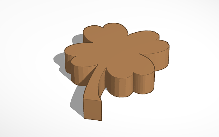 Clover Designcad 3D design Clover - Tinkercad