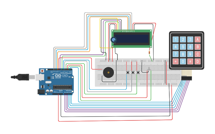 Circuit design Arduino Airsoft Bomb - Tinkercad