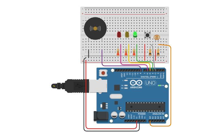 Circuit design Assignment 6 | Tinkercad